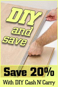 Do it yourself and save 20%