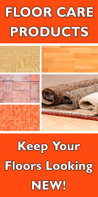 Floor care products keep your floors looking NEW!