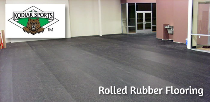 Kodiak Sports Rolled Rubber Flooring